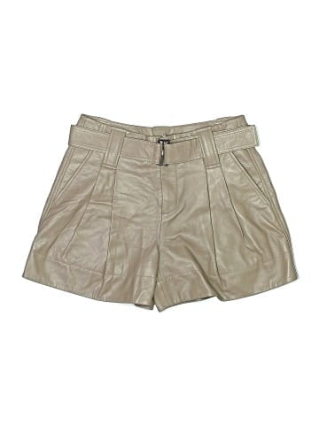 Ganni Khaki Shorts (view 1)