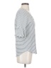 CAbi Stripes White Short Sleeve Top Size XS - photo 4