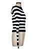 Zara Stripes Ivory Turtleneck Sweater Size M - photo 4