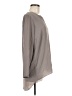 Rose + Olive Gray Long Sleeve Blouse Size M - photo 4