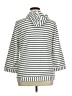 T by Talbots Stripes White Jacket Size XL - photo 2