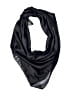 Unbranded 100% Silk Black Silk Scarf One size - photo 1