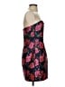 Lulus 100% Polyester Floral Black Cocktail Dress Size M - photo 4