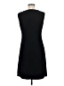 JM Collection Solid Black Casual Dress Size M (petite) - photo 2