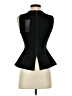 BCBGMAXAZRIA 100% Polyurethane Black Sleeveless Blouse Size XXS - photo 2