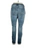 CAbi 100% Cotton Hearts Blue Jeans Size 10 - photo 2