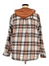 No Comment Orange Brown Long Sleeve Blouse Size 3X - photo 2