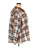 No Comment Orange Brown Long Sleeve Blouse Size 3X - photo 4