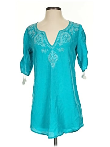 Banana Republic 3/4 Sleeve Silk Top (view 1)