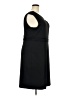 Worthington Solid Black Cocktail Dress Size 24W - photo 4