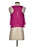 Express 100% Polyester Pink Sleeveless Blouse Size XS - photo 2