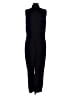 CAbi 100% Polyester Solid Black Jumpsuit Size M - photo 2
