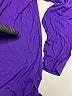 Nine West 100% Rayon Purple Long Sleeve Top Size L - photo 4