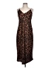J.Crew Animal Print Brown Casual Dress Size 10 - photo 1