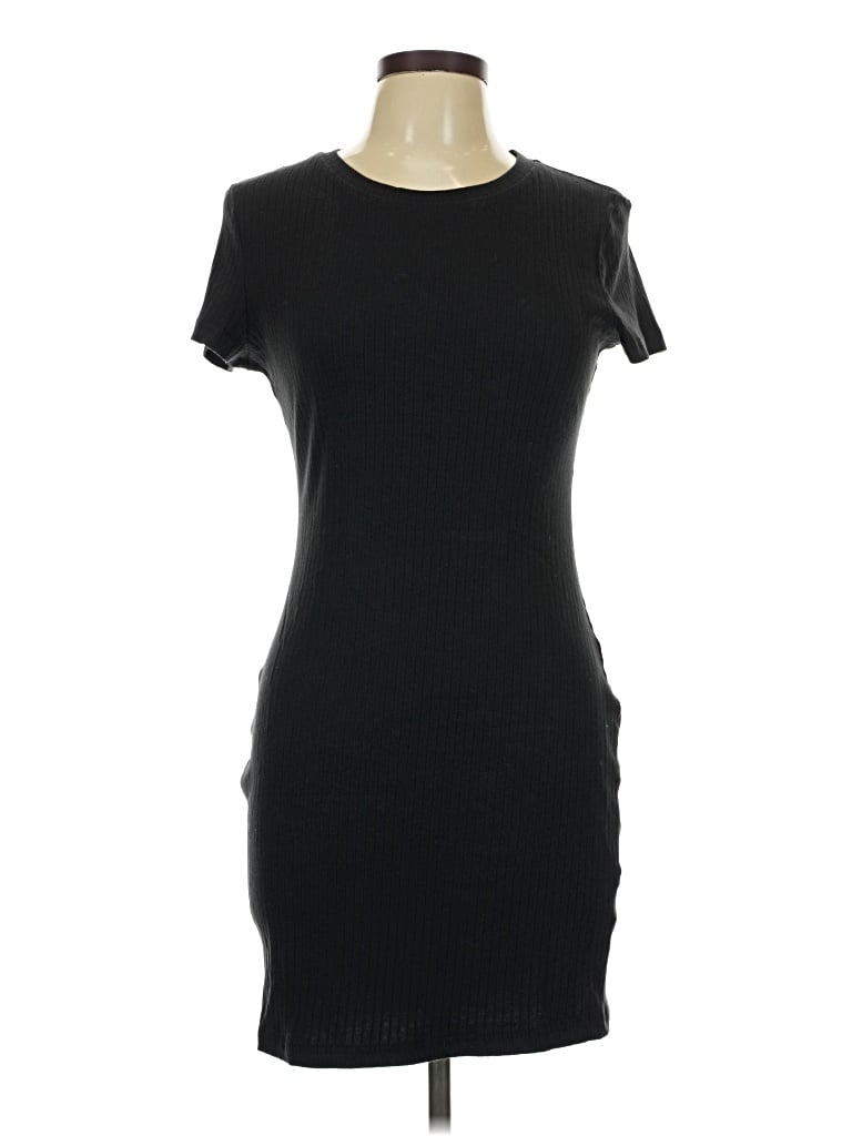 Pre-owned Shein Casual Dress In Black