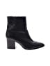 J.Crew 100% Leather Black Ankle Boots Size 9 1/2 - photo 1
