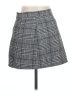 Unbranded Houndstooth Gray Casual Skirt Size XL - photo 2