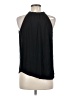 Ann Taylor LOFT Black Sleeveless Blouse Size M (petite) - photo 2