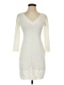 Sequin Hearts 100% Acrylic Ivory Cardigan Size S - photo 1