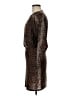 H&M Animal Print Brown Cocktail Dress Size M - photo 5