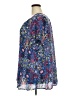 Roaman's 100% Rayon Paisley Blue Short Sleeve Blouse Size 22W - photo 5