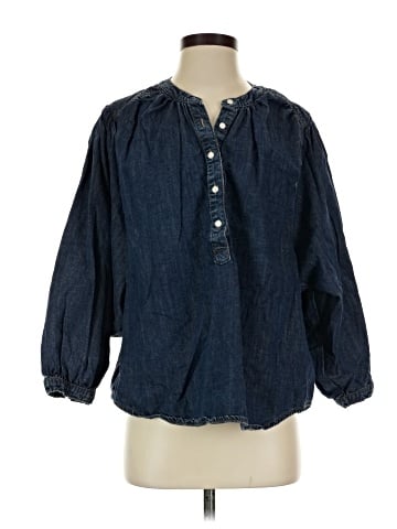 Habitual 3/4 Sleeve Button-Down Shirt (view 1)