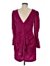 Saylor 100% Polyester Burgundy Cocktail Dress Size M - photo 2