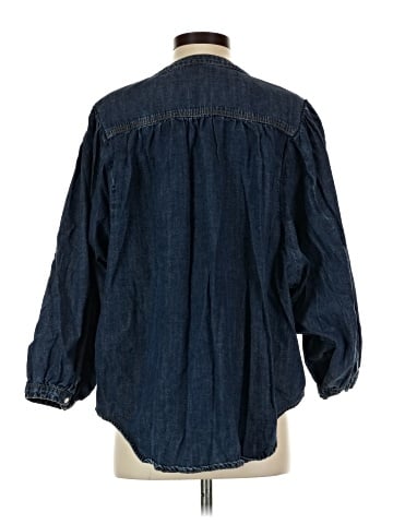 Habitual 3/4 Sleeve Button-Down Shirt (view 2)