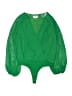 Lovers + Friends 100% Polyester Green Long Sleeve Blouse Size XS - photo 1