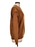 Shein Solid Brown Pullover Sweater Size L - photo 4