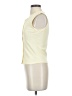 Pink Rose Ivory Sleeveless Button-Down Shirt Size S - photo 5