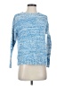 Gap 100% Cotton Tweed Blue Pullover Sweater Size XS - photo 1