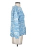 Gap 100% Cotton Tweed Blue Pullover Sweater Size XS - photo 4