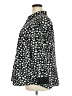 Chaps 100% Cotton Polka Dots Black Long Sleeve Button-Down Shirt Size 3X - photo 5