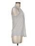 J.Crew Silver Sleeveless T-Shirt Size M - photo 4