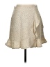 Express Chevron-herringbone Gold Formal Skirt Size S - photo 1