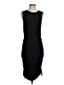 Calvin Klein Solid Black Cocktail Dress Size 2 - photo 1