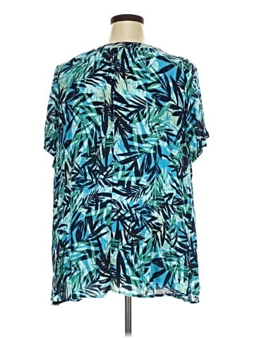 Roaman's Short Sleeve Blouse (view 2)