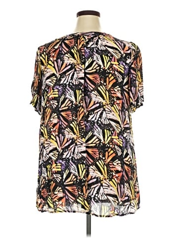 Roaman's Short Sleeve Blouse (view 2)