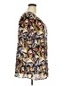 Roaman's 100% Rayon Tropical Black Short Sleeve Blouse Size 22W - photo 4