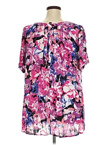 Roaman's Short Sleeve Blouse (view 2)