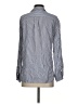 Zara Stripes Gray Long Sleeve Button-Down Shirt Size S - photo 2
