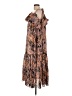 Ulla Johnson Animal Print Brown Casual Dress Size L - photo 5
