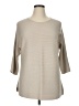 Chico's Tan Pullover Sweater Size XL (3) - photo 1