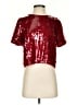 STAUD 100% Polyester Red Short Sleeve Top Size S - photo 1
