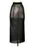 Bimba y Lola Metallic Silver Formal Skirt Size XS - photo 2