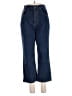 Faconnable Chevron-herringbone Blue Jeans Size 10 - photo 1
