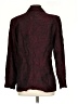 Coldwater Creek Paisley Burgundy Blazer Size S - photo 2