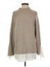 Brochu Walker Brown Long Sleeve Top Size S - photo 1