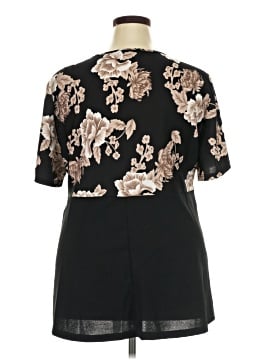 BLOOMCHIC Short Sleeve Blouse (view 2)